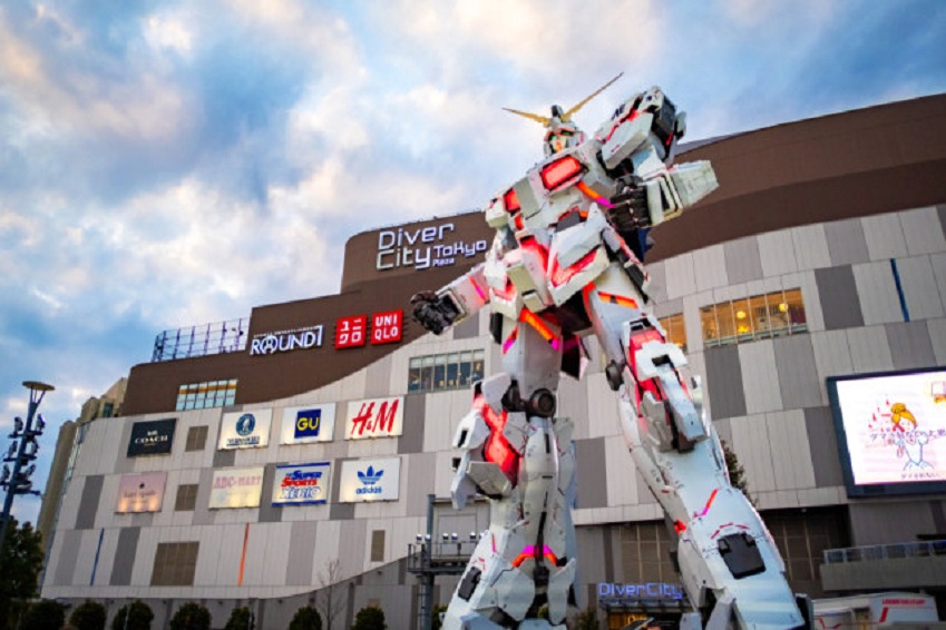 Robot Gundam “Real Size” Yang Akan Buka Di Jepang Pada Bulan Desember