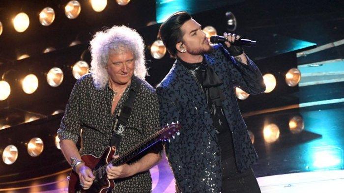 Penonton Histeris Ketika Adam Lambert dan Queen Berjingkrak di Piala Oscar